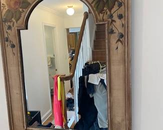 Vintage rose mirror.