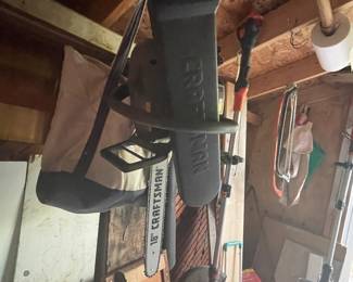 Craftsman chain saw.