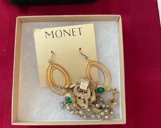 Monet earrings.