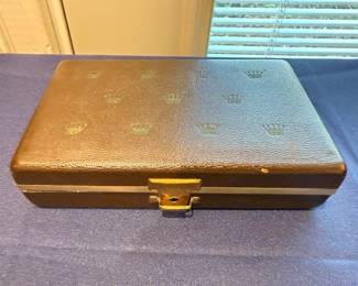 Vintage Rolex cufflink case