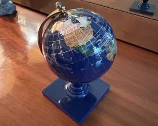 #116	Globe w/gemstones on Stand - 7" Tall	 $20.00 
