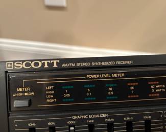 #99	Scott Model RS500 AM/FM Stereo Receiver	 $35.00 
