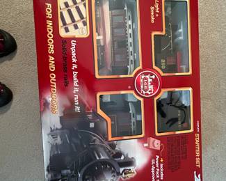 #127	LGB 72323 Starter Set in Box w/tracks & Trains - Heavy	 $400.00 
