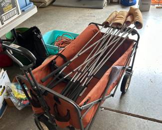#167	Rolling wagon fold-up	 $45.00 
#168	Puma Cougar Lite women's golf club set	 $30.00 
