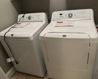 #51	Maytag Bravo Washer (no agitator) and Dryer Quiet Series 300	 $400.00 
