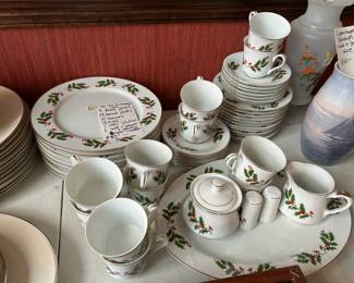 #207	All the Trimmings" Set of China	 $90.00 
