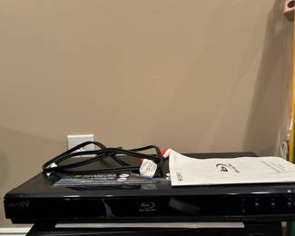 #97	Sony Blue Ray Disc Player BDPS350	 $30.00 
