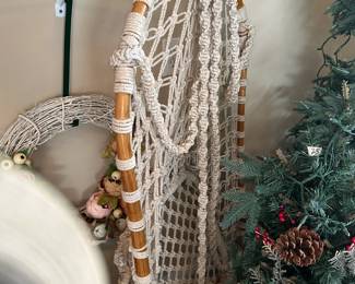 #169	Hanging hammock chair	 $40.00 
