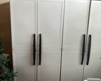 #170	Black and Decker cabinet with 4 shelves 35x17x71	 $100.00 
#171	Black and Decker cabinet with 4 shelves 35x17x71	 $100.00 
