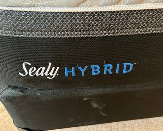 #109	Posturepedic Technology Performance Hybrid Mattress/Box springs 	 $250.00 
