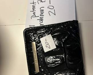 #137	Brahamin Small Patent leather Bi-fold wallet	 $20.00 
