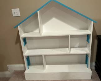 #85	Wood Home-made Doll House - 4ft x 9"x 52"Tall	 $75.00 
