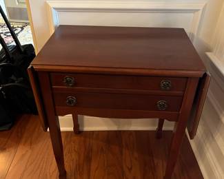 #3	Eureka silverware chest with flip top, 1 drawer, drop sides 22-42x15x26	 $199.00 
