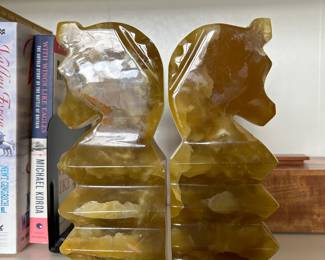 #39	Stone Horse Bookends - 8" Tall	 $30.00 

