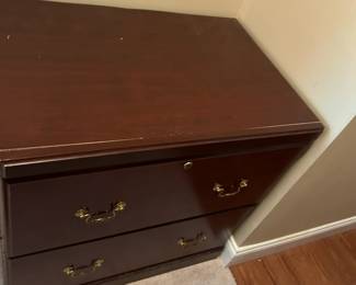 #81	Laminate 2 Drawer Filing Cabinet - 30x20x30	 $25.00 
