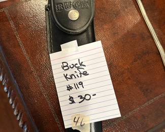 #46	Buck Knife #119	 $30.00 
