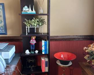 #31	Laminate 6 shelf Display Cabinet w/1 side open - 20x9.5x72	 $75.00 
