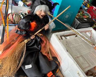 #177	Halloween Witch 26" long	 $20.00 
