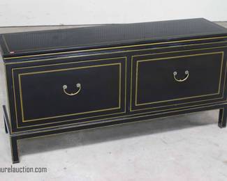 Ebonized Credenza 
