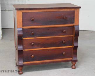 Empire Mahogany and Maple Chest
