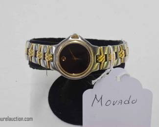 Movado Stainless Watch