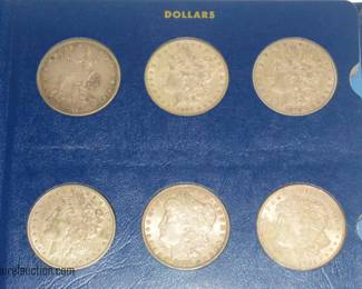 Selection of Collectible US Coins and Currency 