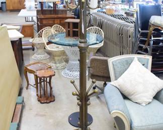 Antique Brass Coat Rack