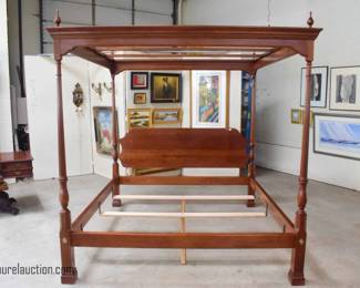 Stickley King Size Cherry Bed