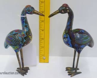Cloisonne Birds