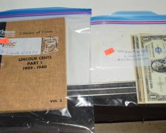 Selection of Collectible US Coins and Currency 