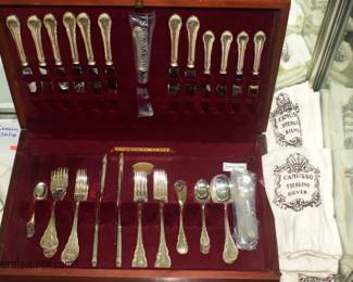 100 Pieces of Camusso Sterling  Flatware