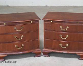 Baker Mahogany Nightstands