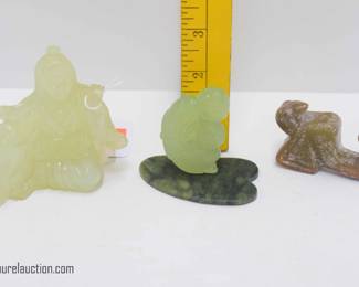 Selection of Carved Chinese Figurines