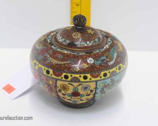 Cloisonne Jar 