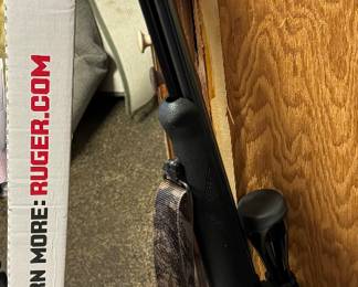 MK-85 LIGHT KNIGHT Black composite stock with scope 