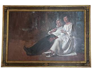 Painting of Albert and Susan Brenner not in the sale.