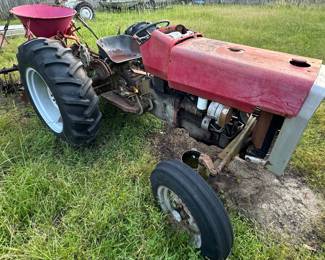 Will run but has fuel line issues — attachments NOT for sale 