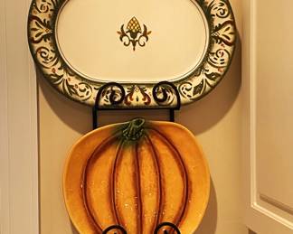 Holiday platters