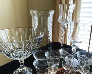 decorative glassware