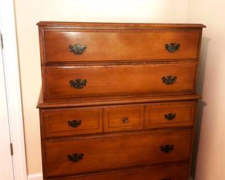 midcentury colonial revival chest of drawers