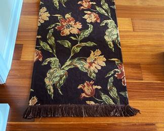 small floral rug