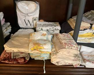 Linens - all in one room - downstairs