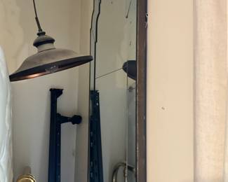 Vintage mirror - bedroom - downstairs