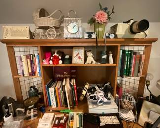 Upstairs - baby carriage at top removed by family