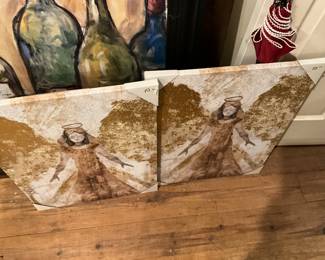 Pictures ready to frame or just hang them as is!