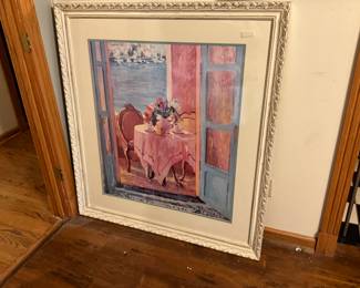 Lots of great framed & matted pictures throughout the house