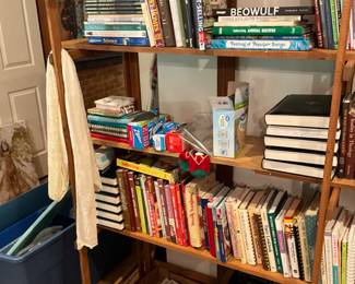 More books - book case also available