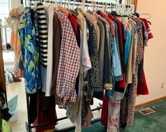 Clothing of all kinds - some new - Master downstairs