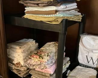 Linens - all in one room - downstairs