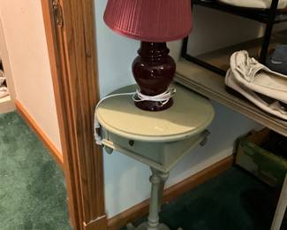 Master - downstairs - green table removed by family